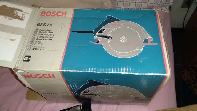 Serra circular bosch nova na caixa USA - Foto 2