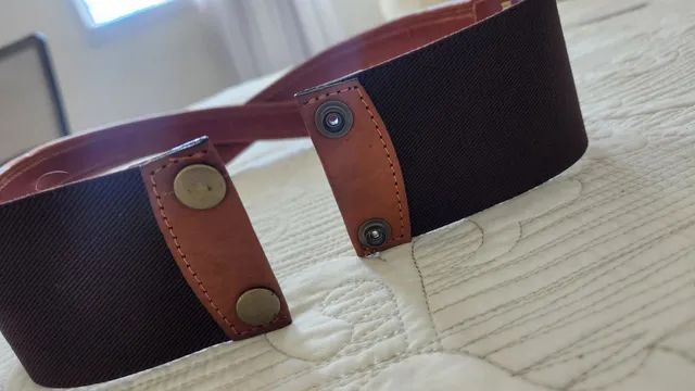 Cinto de couro da Le lis Blanc - Foto 2