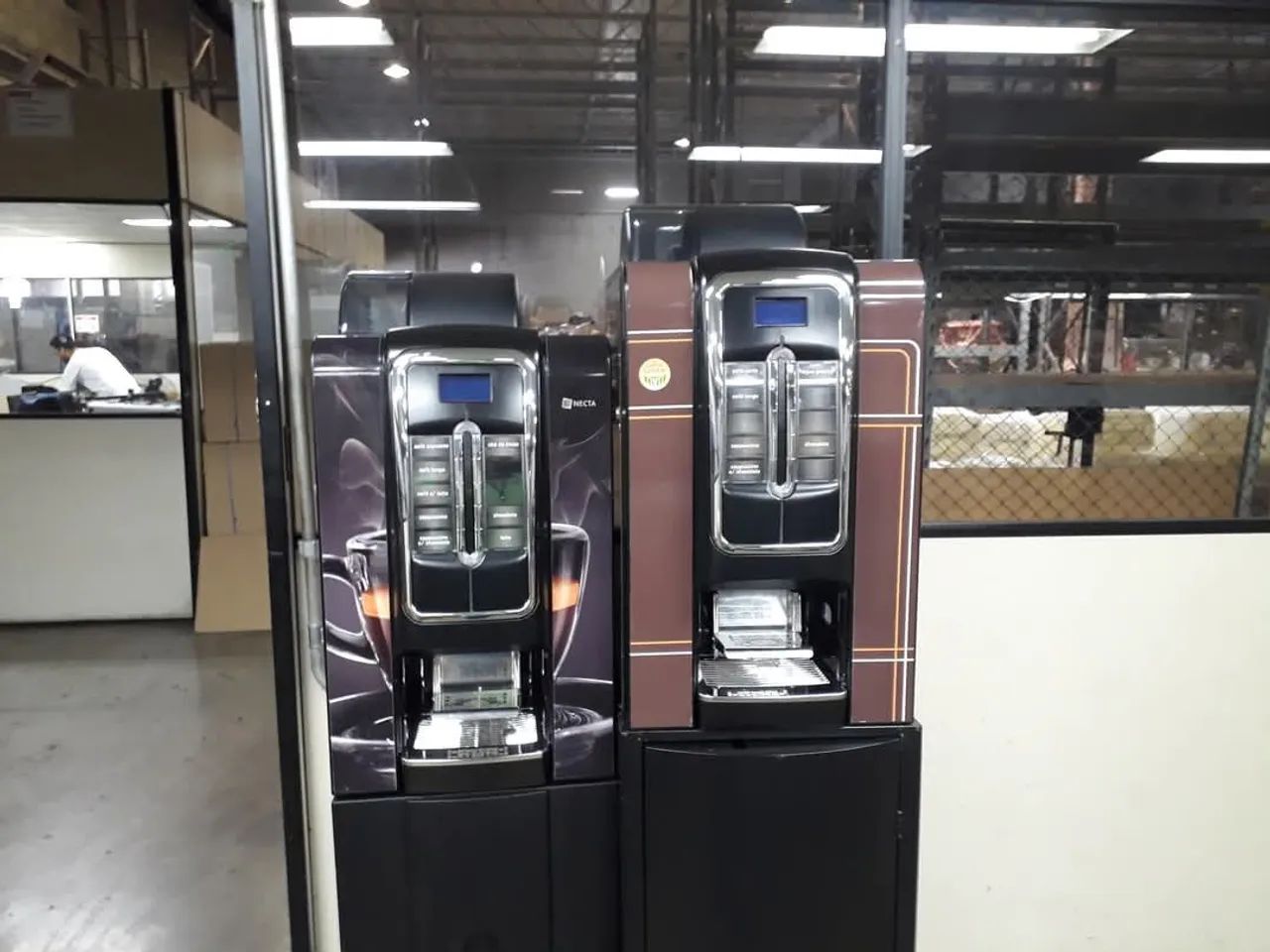 Máquina solista,  café expresso grão 