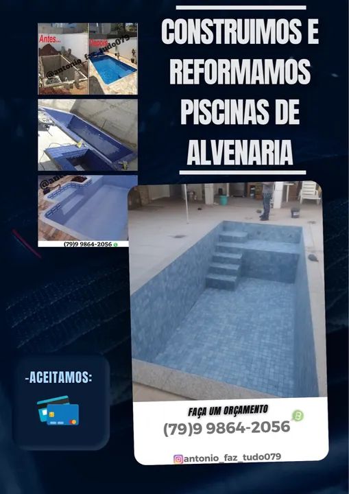 piscina de alvenaria