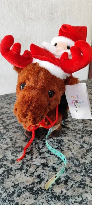Rena com Papai Noel eletrônica  - Foto 2
