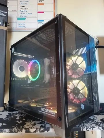 Pc Gamer Ryzen 5 3500x com a Rx580 8gb Novo montado Agora 1 Ano de Garantia - Foto 6
