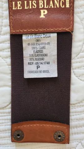 Cinto de couro da Le lis Blanc - Foto 4