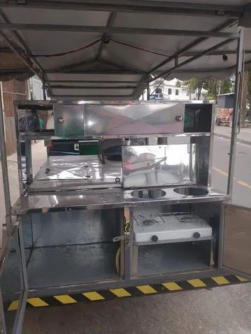 Reboque para lanches, baratas chips e churrasquinho  - Foto 3