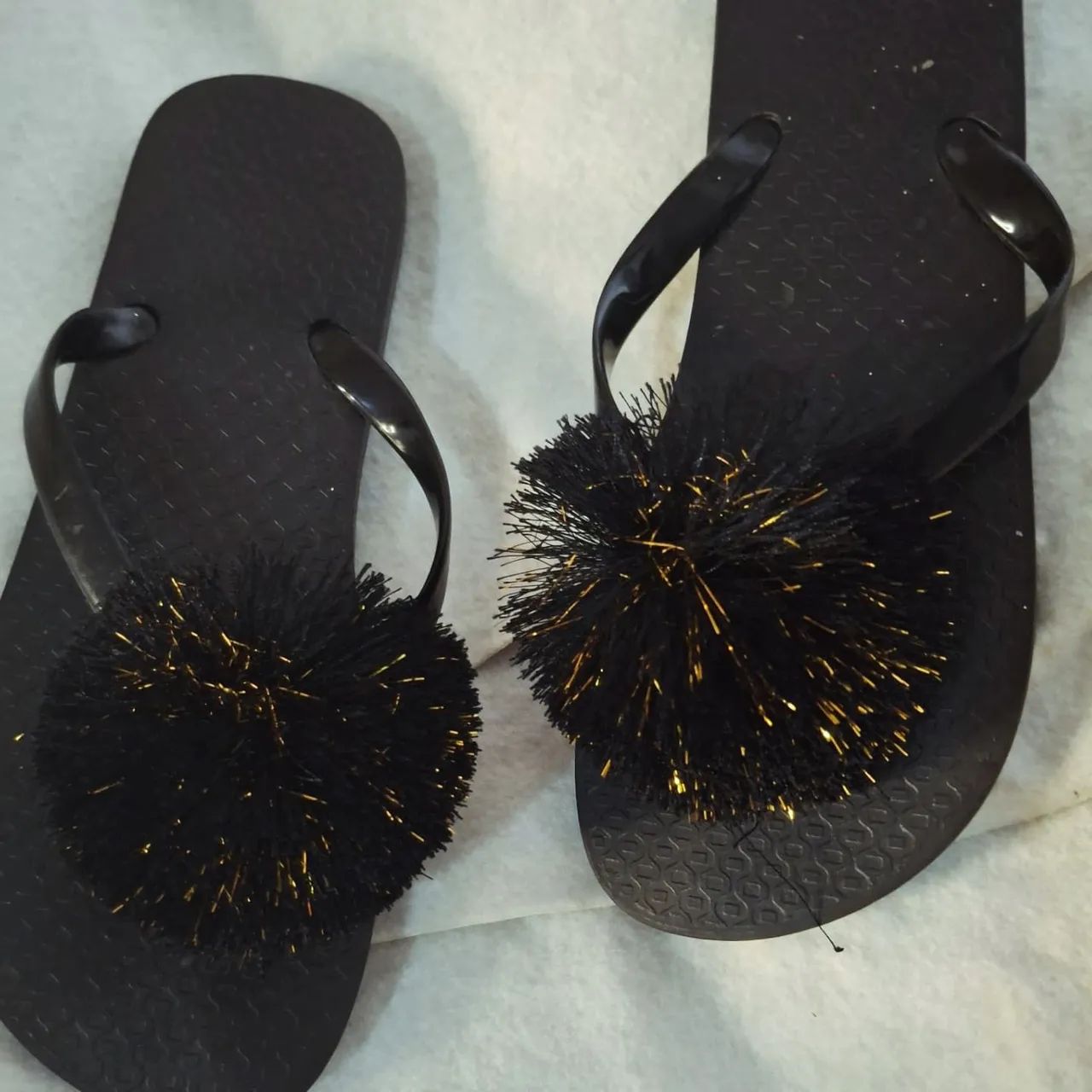 Chinelos Havana com Pompom tm 35/36