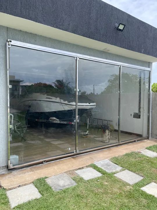 Portões de alumínio e inox, automatização e manutenção - Foto 6