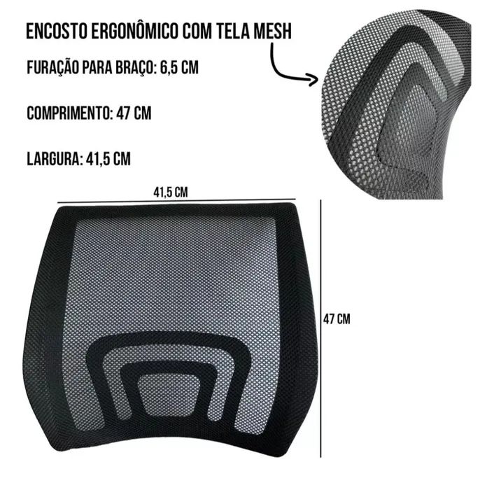 Encosto Cadeira Fortt Begônia Lisboa 
