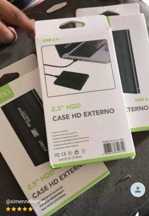 CASE PRA HD EXTERNO 2.0  - Foto 2