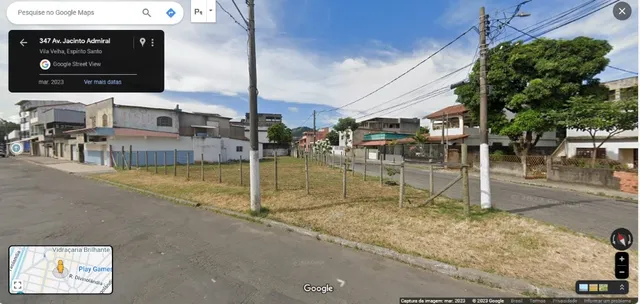 Vendo Terreno em Cobilândia com 667m², de esquina - R$ 850.000,00