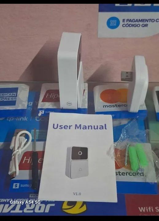 Campainha Inteligente Wi-fi Acesso Remoto Via Celular - Foto 4