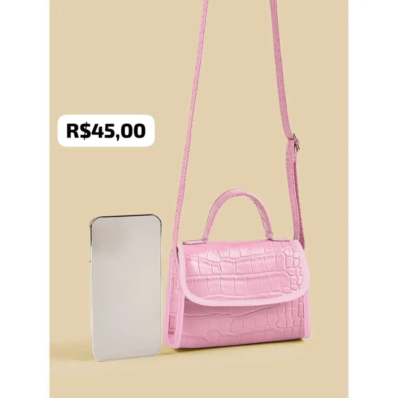 Bolsa feminina estilo e praticidade - Foto 2