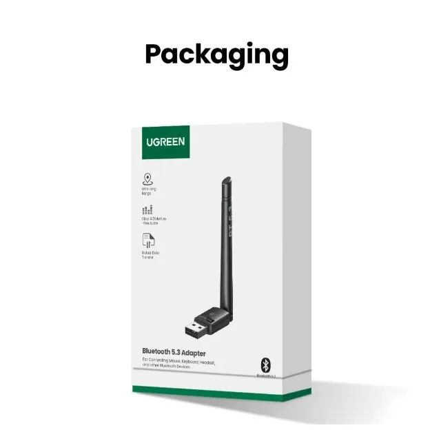  Adaptador Ugreen com antena - V5.3 - 100mts de alcance, Requisito é W10 ou 11 - Foto 5