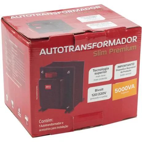 Autotransformador 5000va Tripolar Slim Premium Force LineV - Foto 2