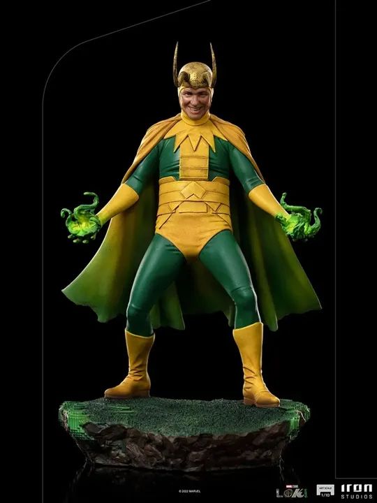 Estátua Loki -old Classic Iron Studios - Foto 5