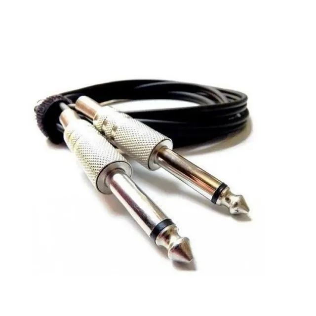 Cabo P10 x P10 3 Metros Guitarra Violão Baixo Teclado