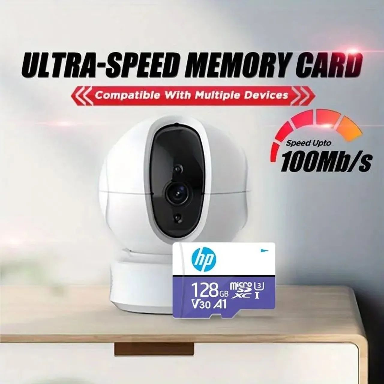 Cartão de memória 128GB HP ORIGINAL classe 10 U3 - Foto 4