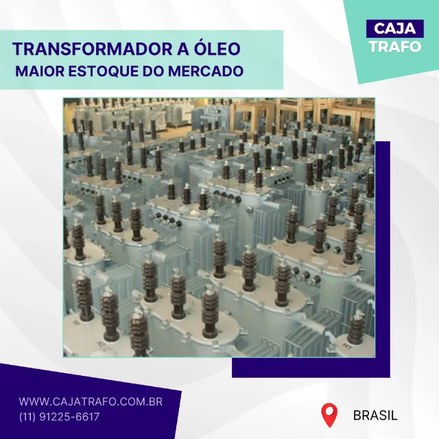 Transformador a Oleo 300kVA 13.800 380v/220V