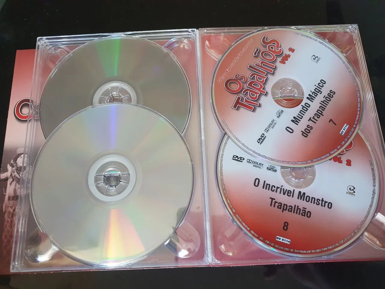 Box DVD Os Trapalhões volume 2 com 10 DVDs Original - Foto 6