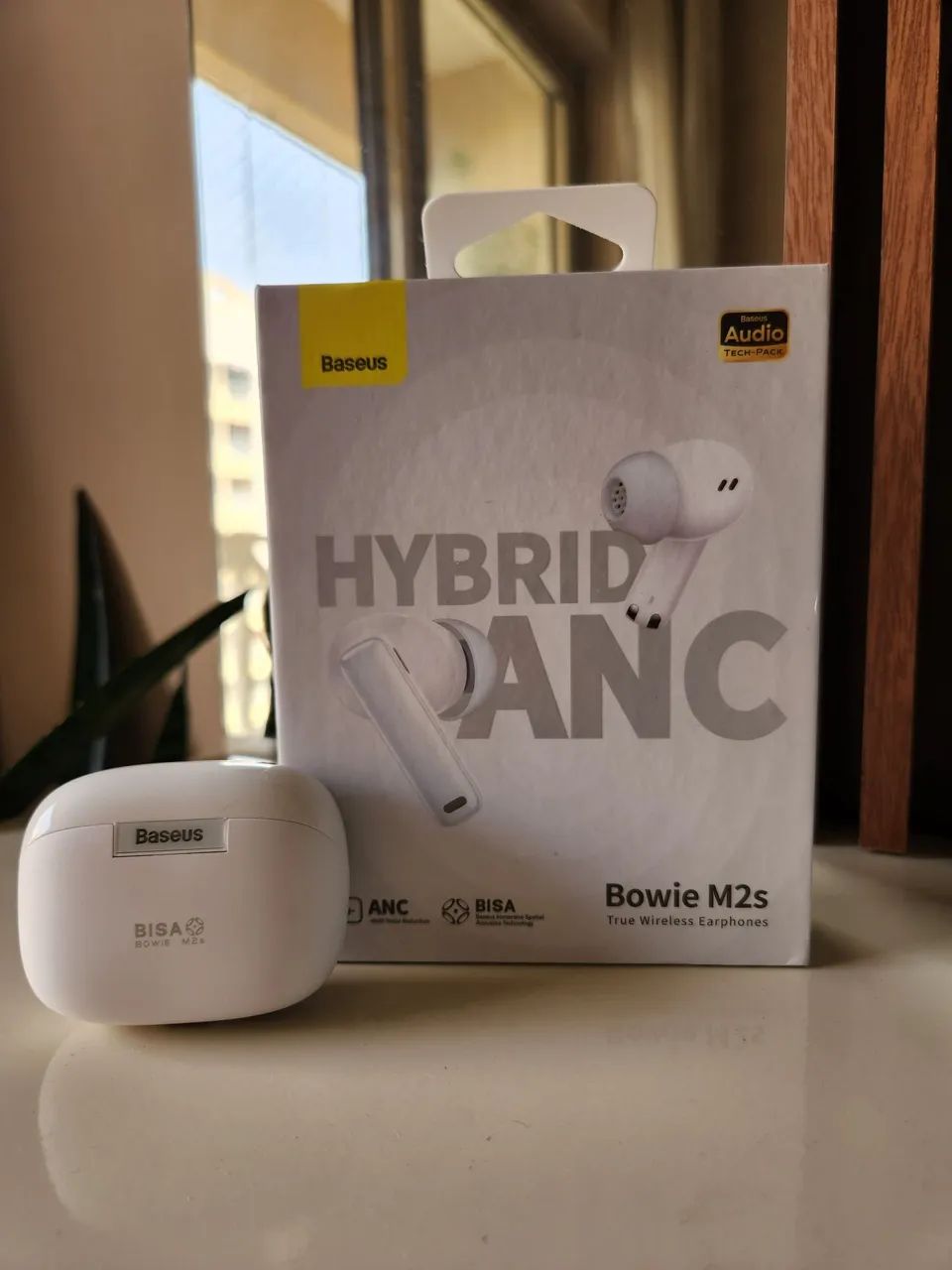 Fone bluetooth Baseus Bowie M2s ANC 48dB LACRADO 