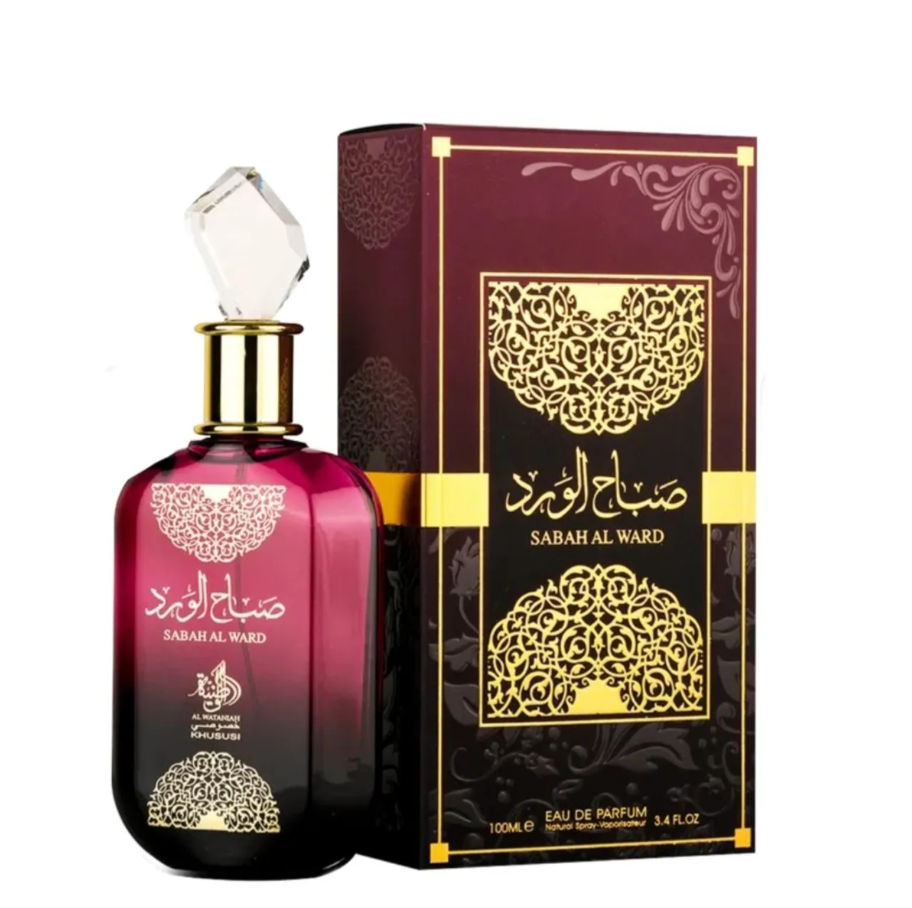 Perfume Sabah Al Ward Al Wataniah 100ml PARCELO