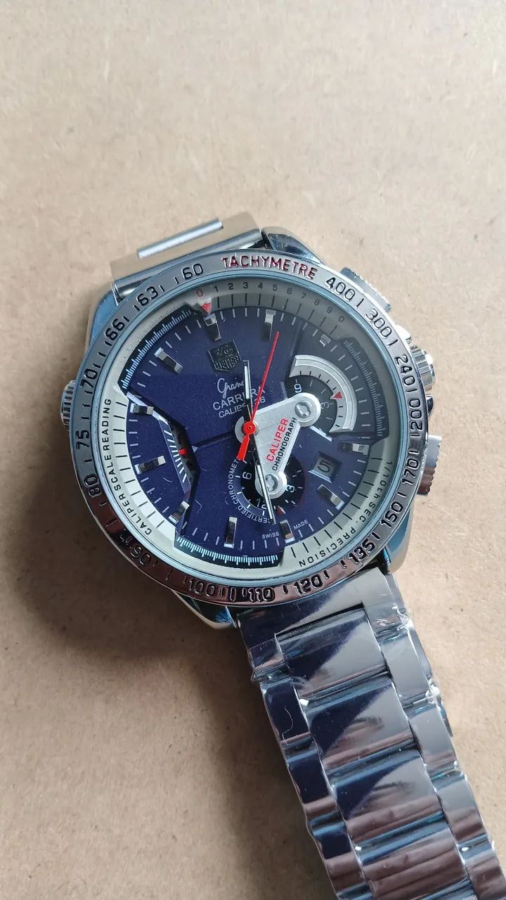 Relógio Tag Heuer Carrera prova dagua 