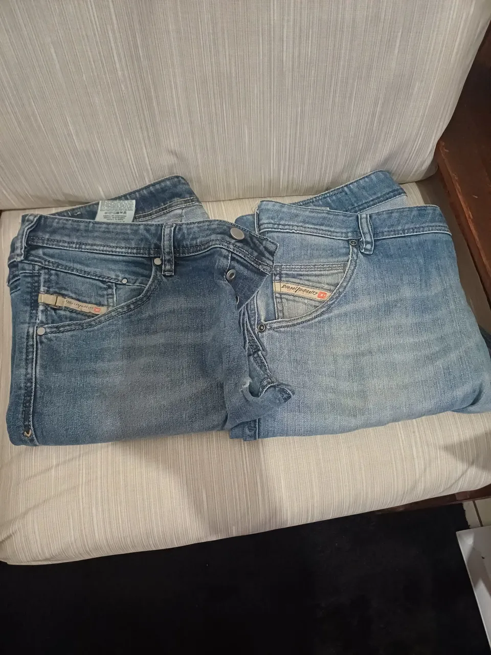 Kit 2 Calças Jeans Diesel Originais - Azul