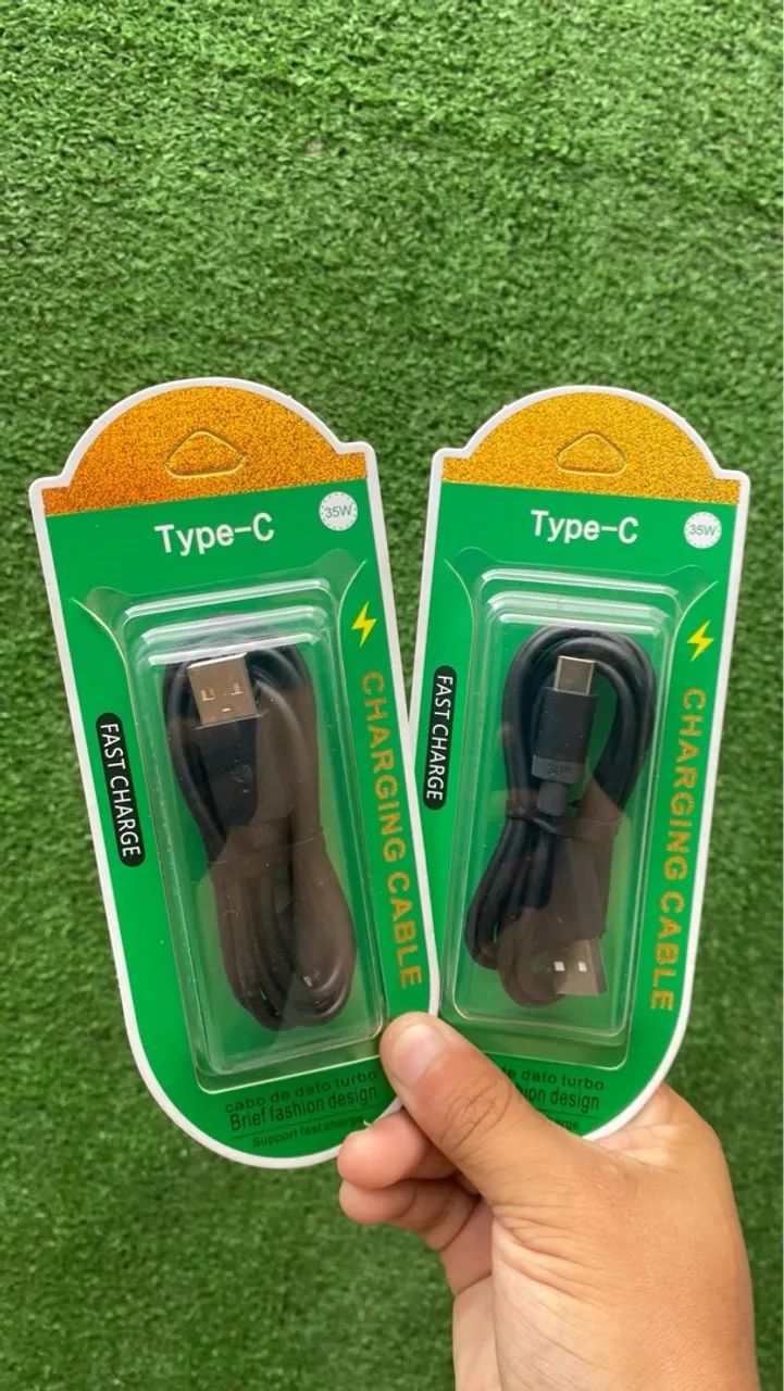 Cabo de dados USB tipo C V8 25W Turbo - Carregamento rápido - Foto 2