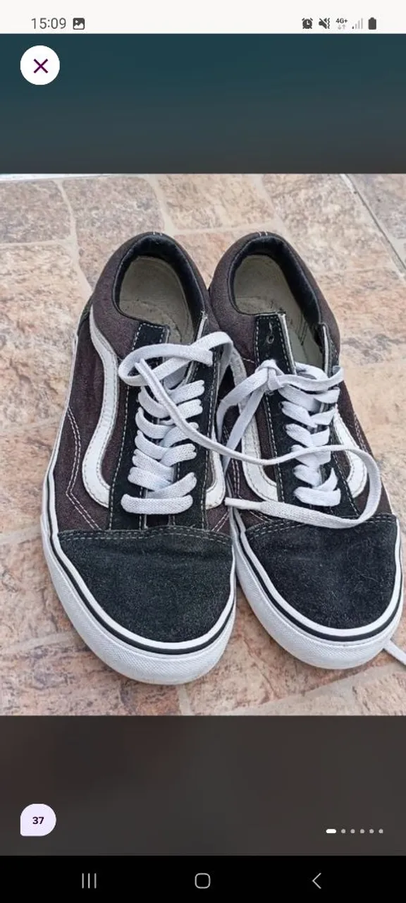 Tênis Vans Old Skool Preto e Branco