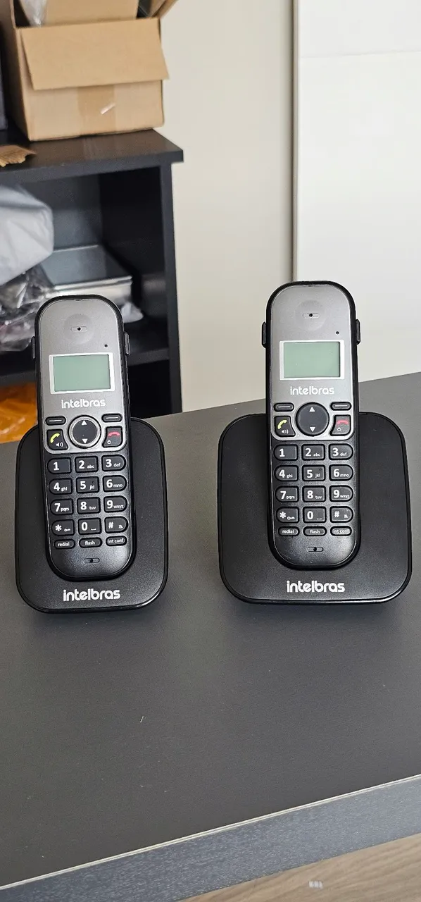Kit 2 unidades Interfone/telefone Intelbras TS5120 , identificador de chamadas
