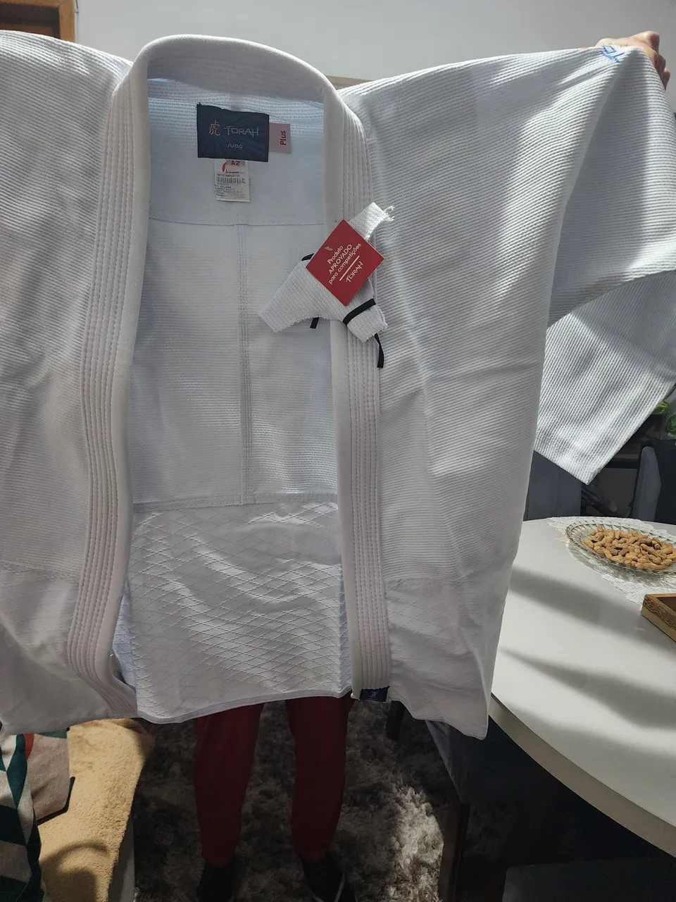 Kimono Judo Torah Plus A2 trançado novo  