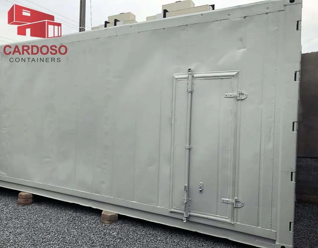 Container 6 metros com divisoria e motor perfeito  - Foto 4