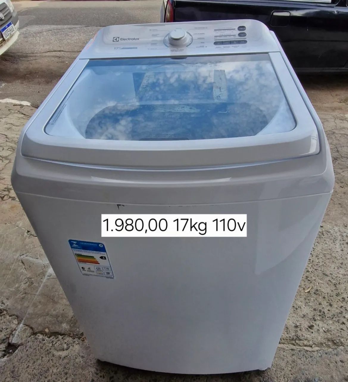 Máquina de Lavar Electrolux 17kg 110v novo de mostruário 