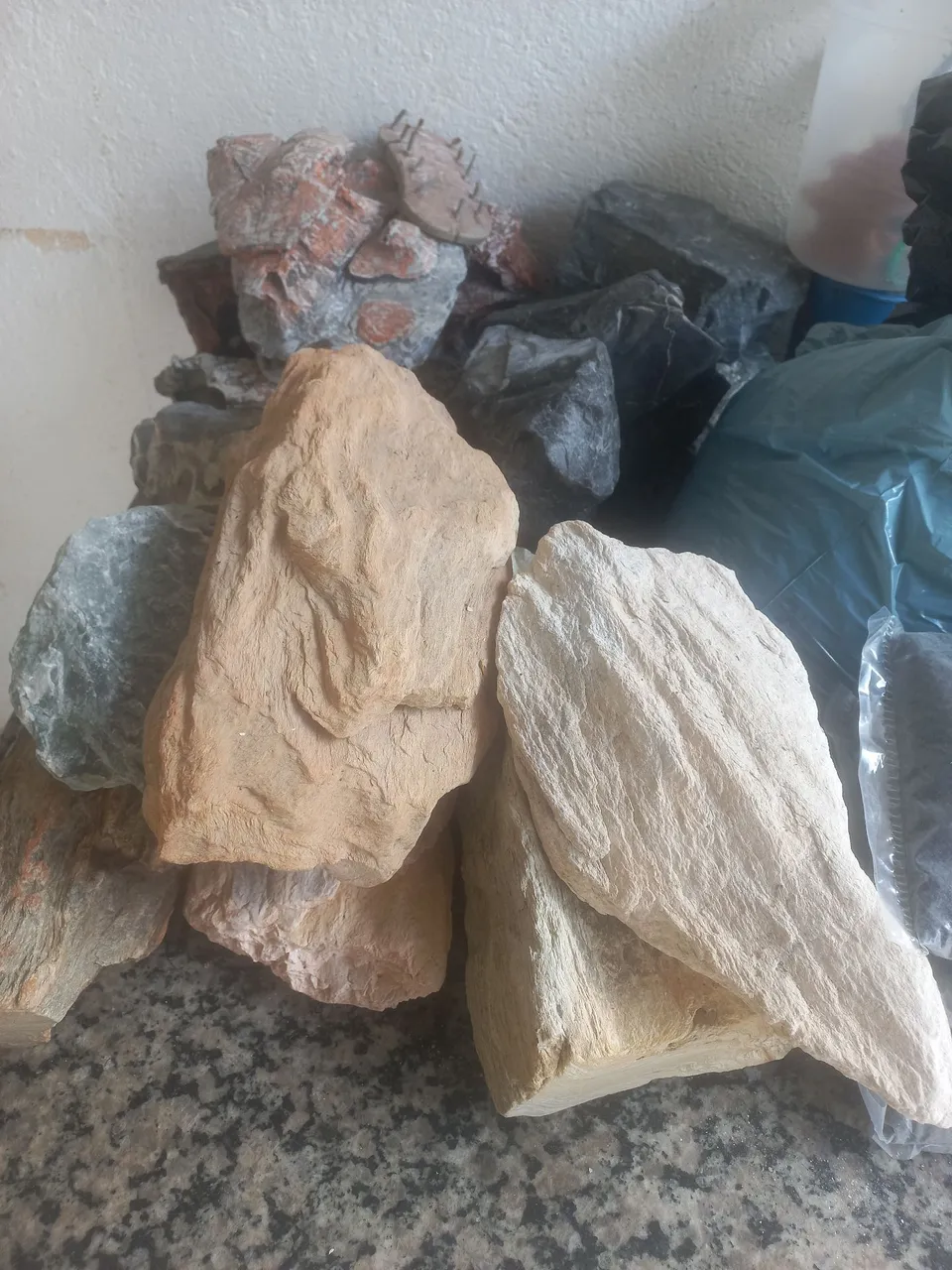 Rochas para aquário ou terrário