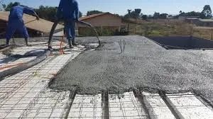 lajes reliçadas /concreto usinado.