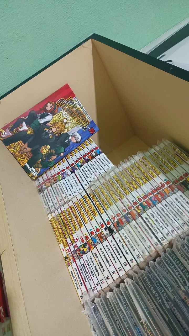 Coleção My Hero Academia 1 ao 39 + Smash completo 1 ao 5