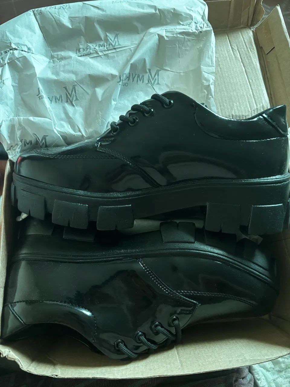 Sapato Oxford mocassin tratorado - Foto 2