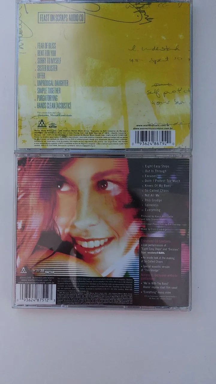 Feast On Scraps e So-Called Chaos - Alanis Morissette - Foto 3