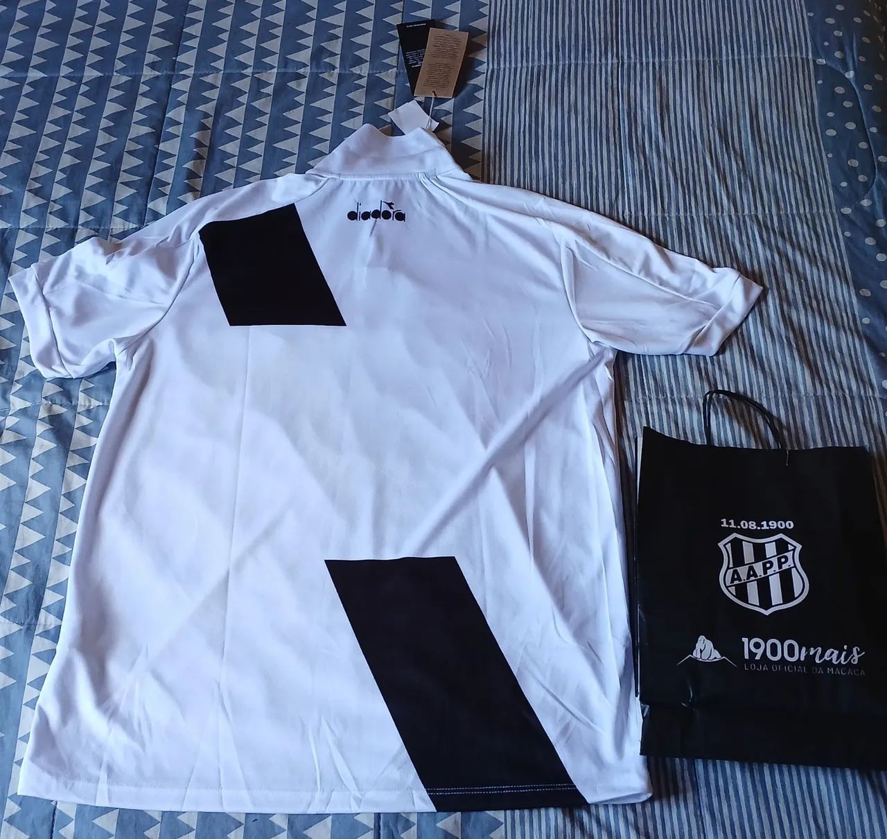RELÍQUIA Camisa Ponte Preta Campeã 2025 - Autografada (Procedência: Aranha) - Foto 2