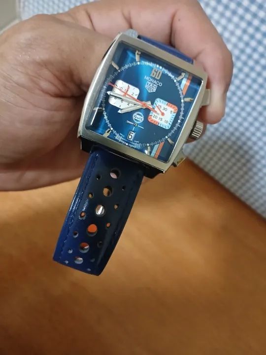Relógio Tag Heuer Mônaco funcional - Foto 3