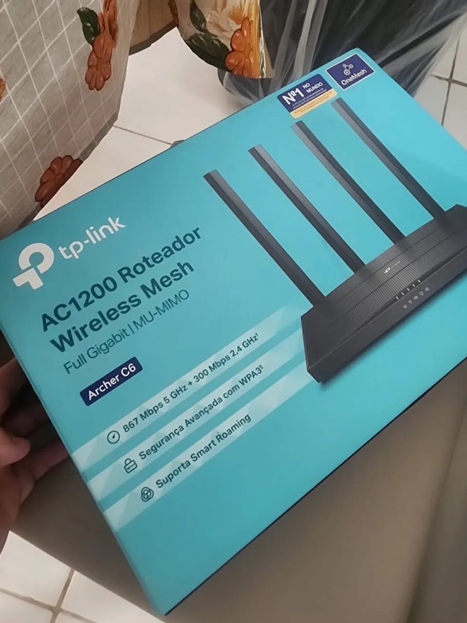 Roteador top-link 4 antenas - Foto 4