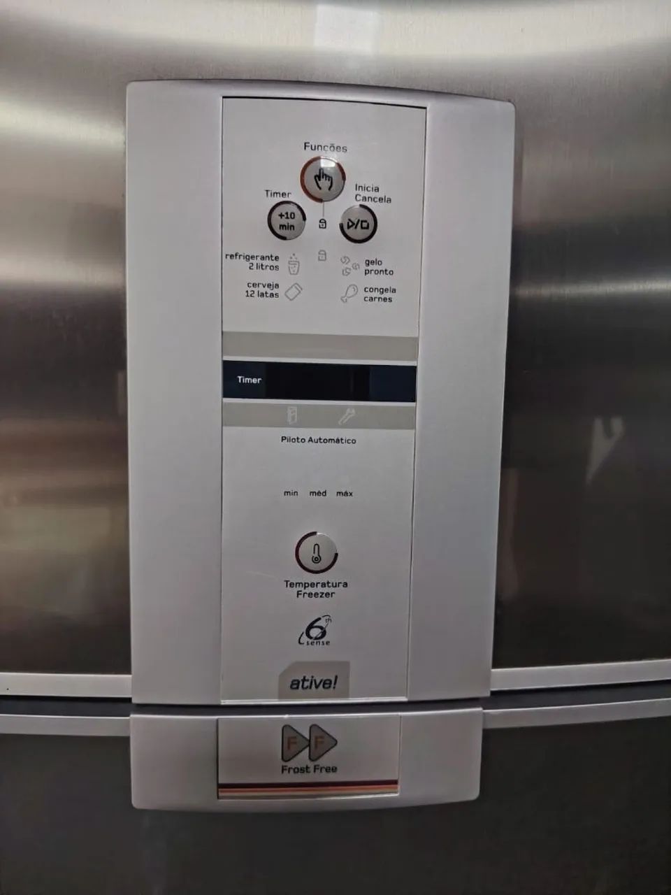 Geladeira inox Brastemp frost free 450 ltrs - Foto 4