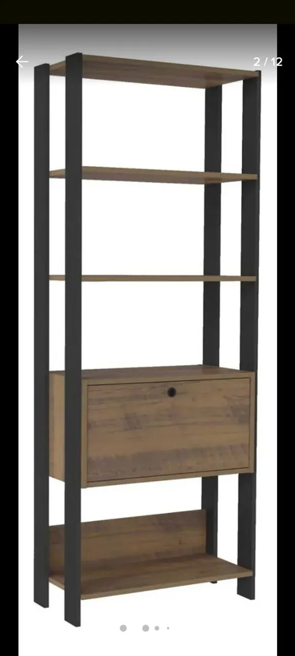 Estante de Mdp com uma porta basculante