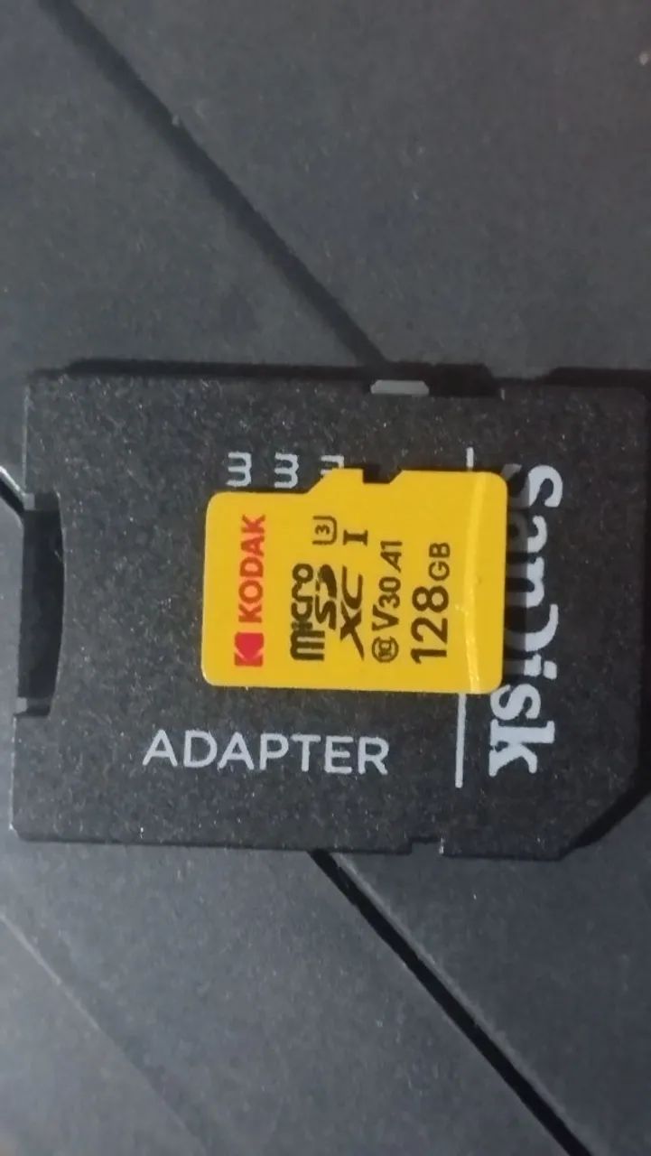 Cartão de memória 128gb 64407624475011120