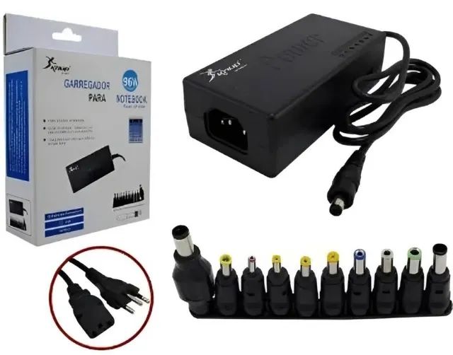 Fonte Carregador Notebook Universal Voltagem De Entrada 110,220V
