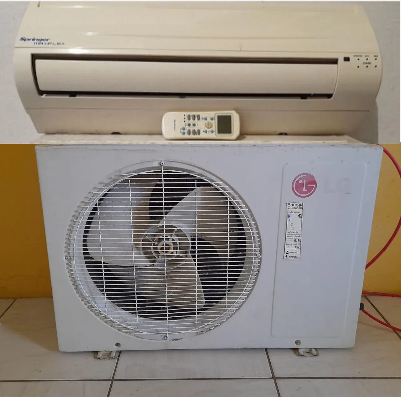 Ar Condicionado Split Springer e LG