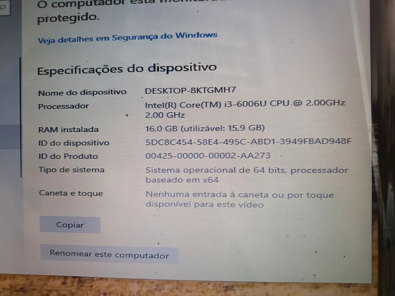 Placa mãe Acer ES1-572-3562 i3 6 geração funcionanado como visto nas imagens.
