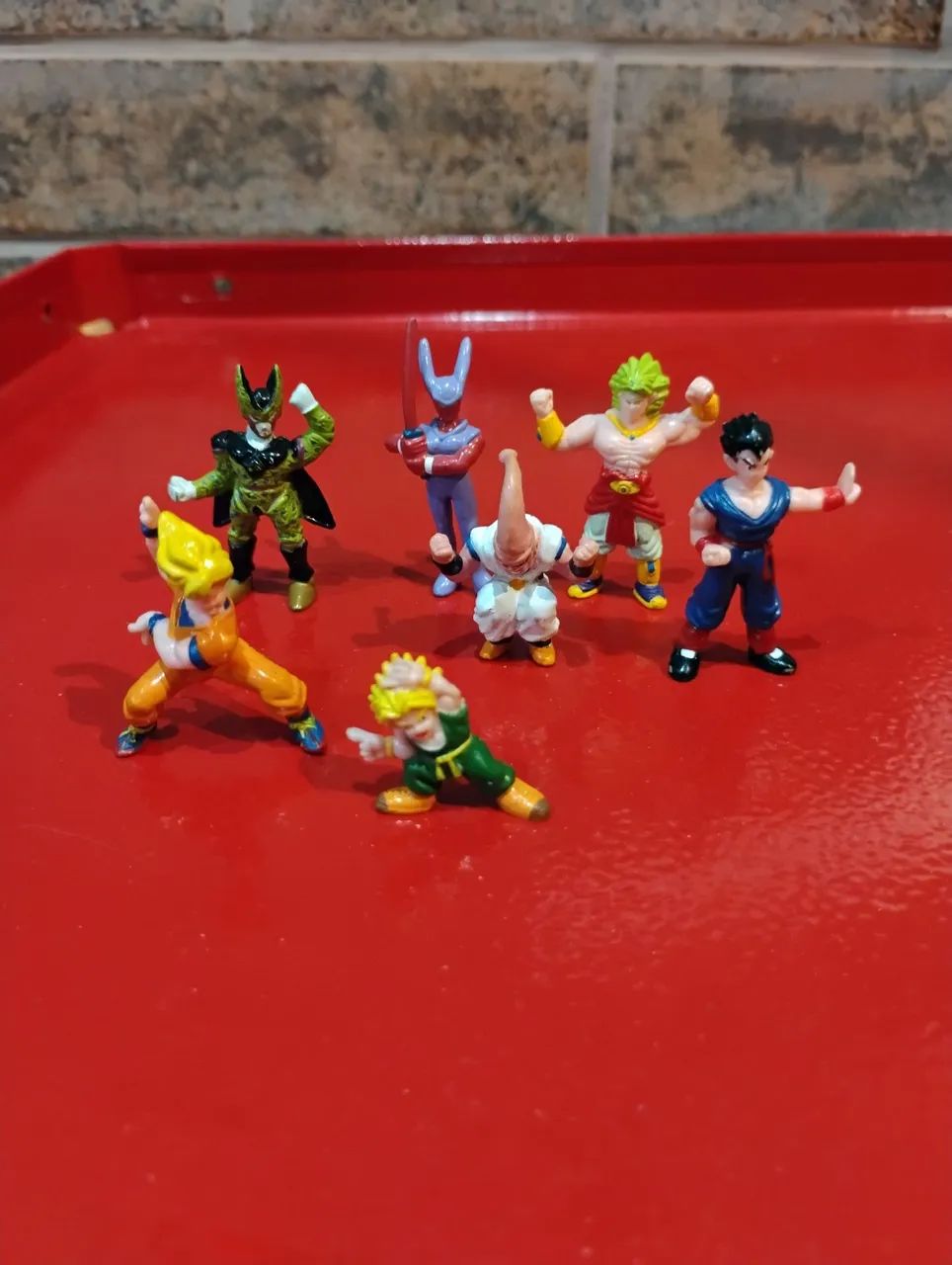【整備済完動品】Super Baldina(Pre war) Lote miniaturas antigaas Dragon Ball z coleção Bandai original
