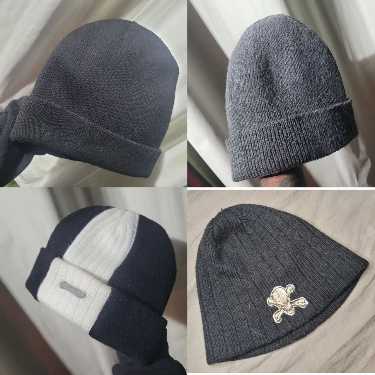 Tocas e Gorros disponíveis 