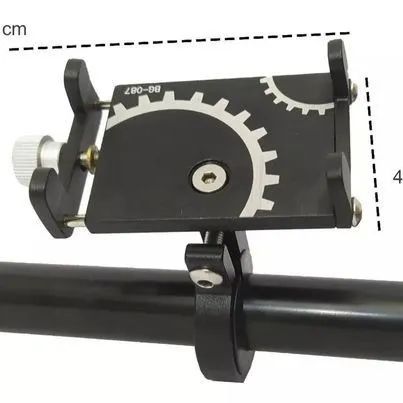 Suporte de Celular para Moto ou Bicicleta de Alumínio  - Foto 3