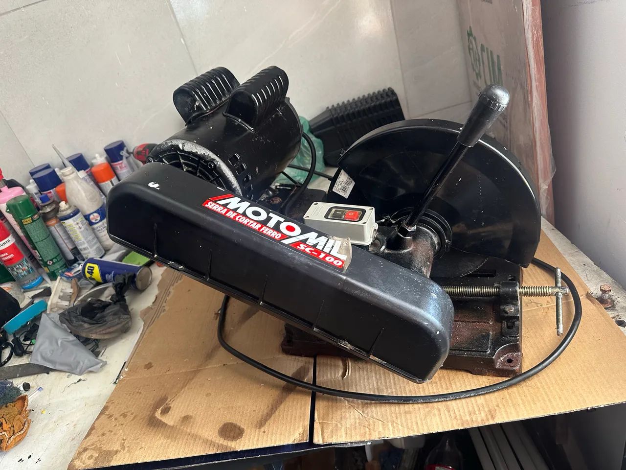 Policorte Profissional Com Motor Nova sem uso! Ideal para Serralharia  - Foto 3